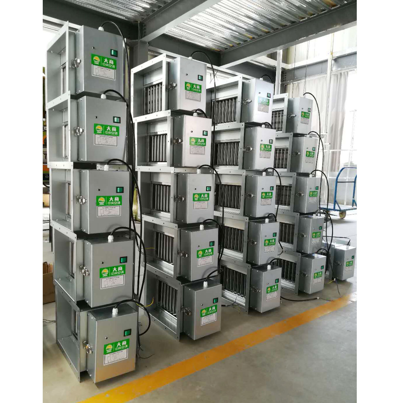 管道式電子空氣淨化器